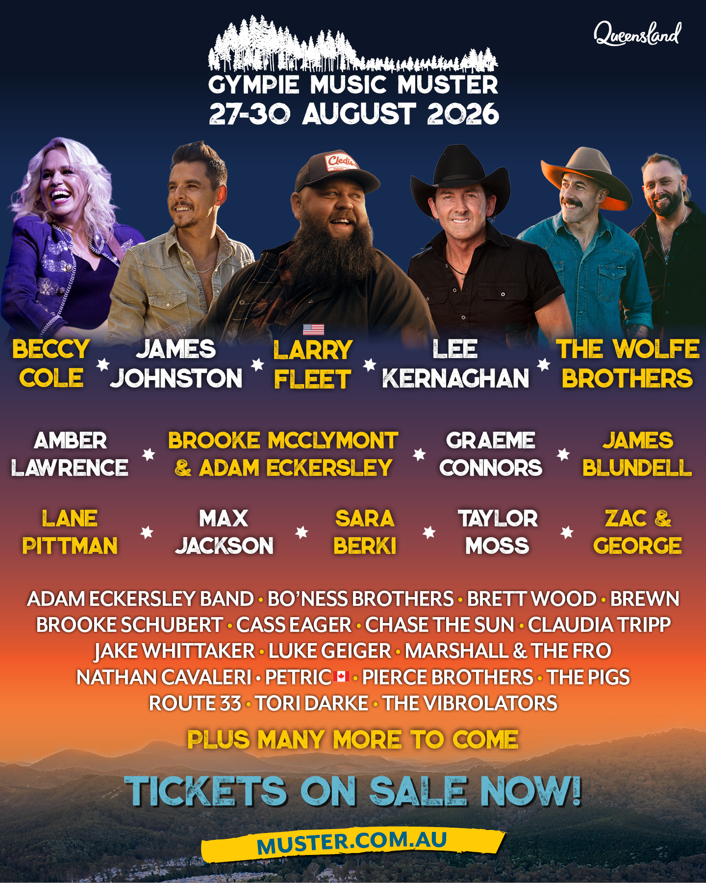 2026 Second Artist Announcement 